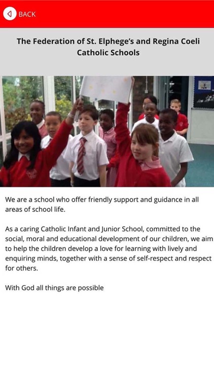 St. Elphege’s Catholic Schools