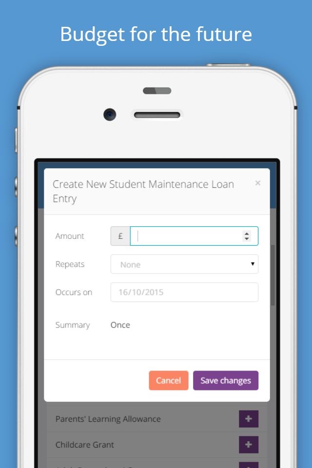 Warwick Student Budget screenshot 3