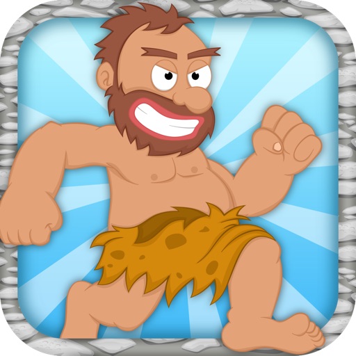 Jurassic Jungle Rush of the Tiny Caveman - FREE Game ! Icon