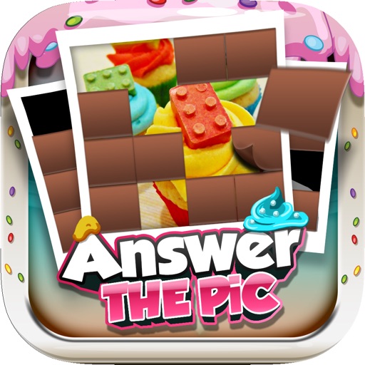 Answers The Pics : Game on Cupcake Trivia Pictures Reveal Edition icon