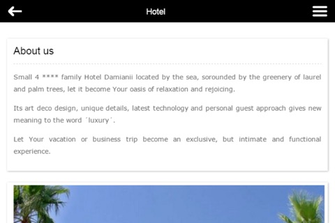 Hotel Damianii mobile screenshot 3