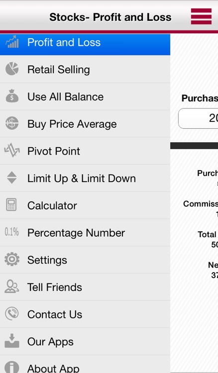 Stocks Calculator