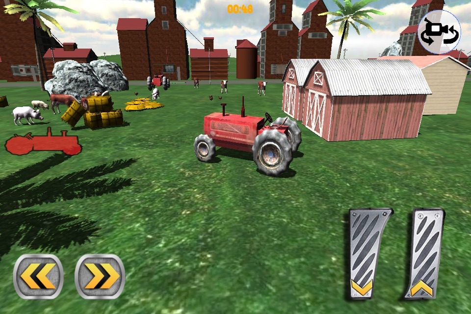 3D Tractor Parking Driving Simulator - Realistic Farm SIM screenshot 2