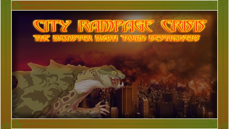 City Rampage Crisis : The Monster Mash Town Destroyers - Free Edition