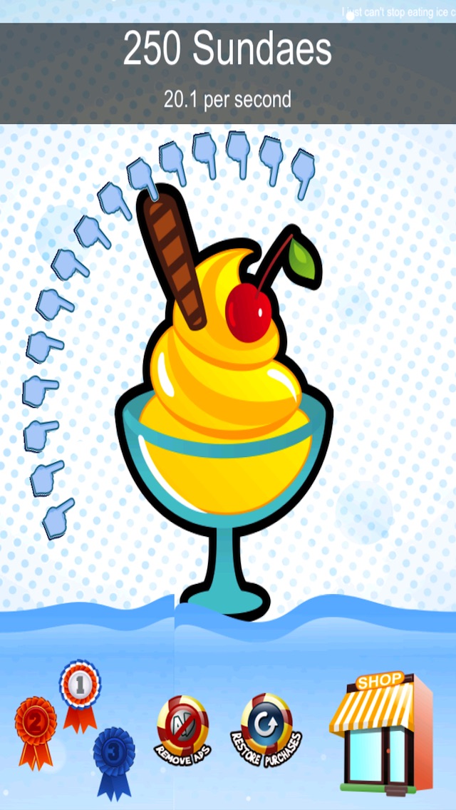 ICE CREAM SUNDAE CLICKERS : EMPTY THE ICE CREAM MAN'S TRUCK 2.5 IOS GAME GIẢI TRÍ ICE CREAM SUNDAE CLICKERS : EMPTY THE ICE CREAM MAN'S TRUCK 2.5 IOS
