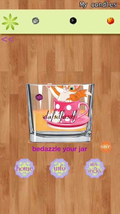 !My Candles, with "share" feature and collection of custom wicks and music. Lite screenshot-4