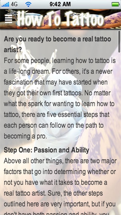 How To Tattoo: Become a Tattoo Artist & Learn How To Tattoo! screenshot-4