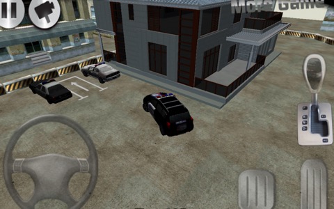 3D Police Car Parkingのおすすめ画像2