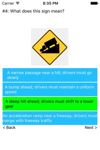 Texas DMV Permit Exam Prep screenshot 2