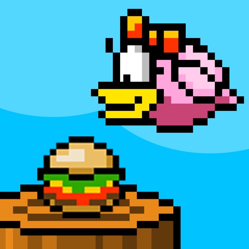 Famous Bird's Girlfriend : She loves Hamburger iOS App