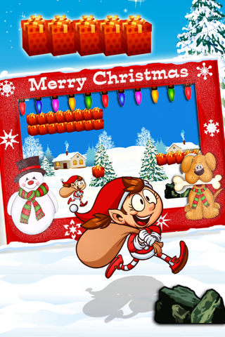 Christmas ELF Fun - Funny Elf Spending Christmas Holidays in Rushy Streets screenshot 2