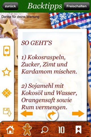 Plätzchen backen - Rezepte & Tipps für die vegane Weihnachtsbäckerei screenshot 4
