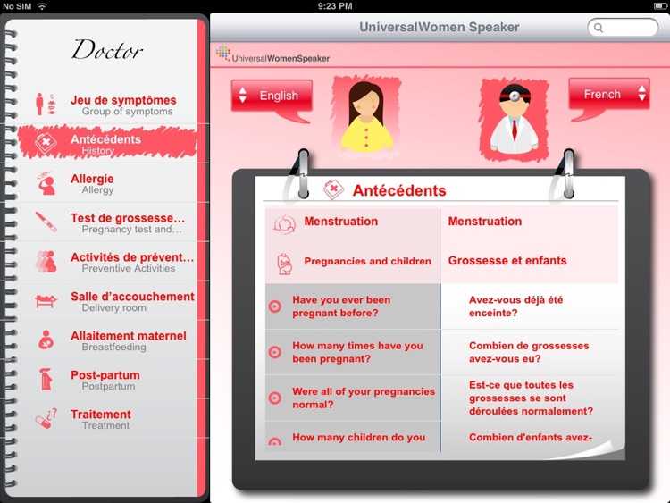 UniversalWomen Speaker: Maternal Health Translator with Audio