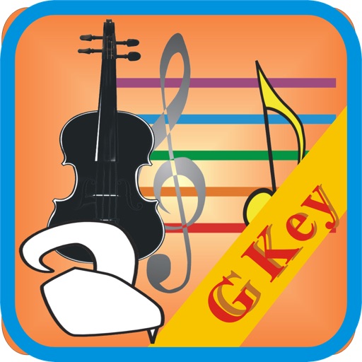 Memorise music staff for violin in G Key iOS App