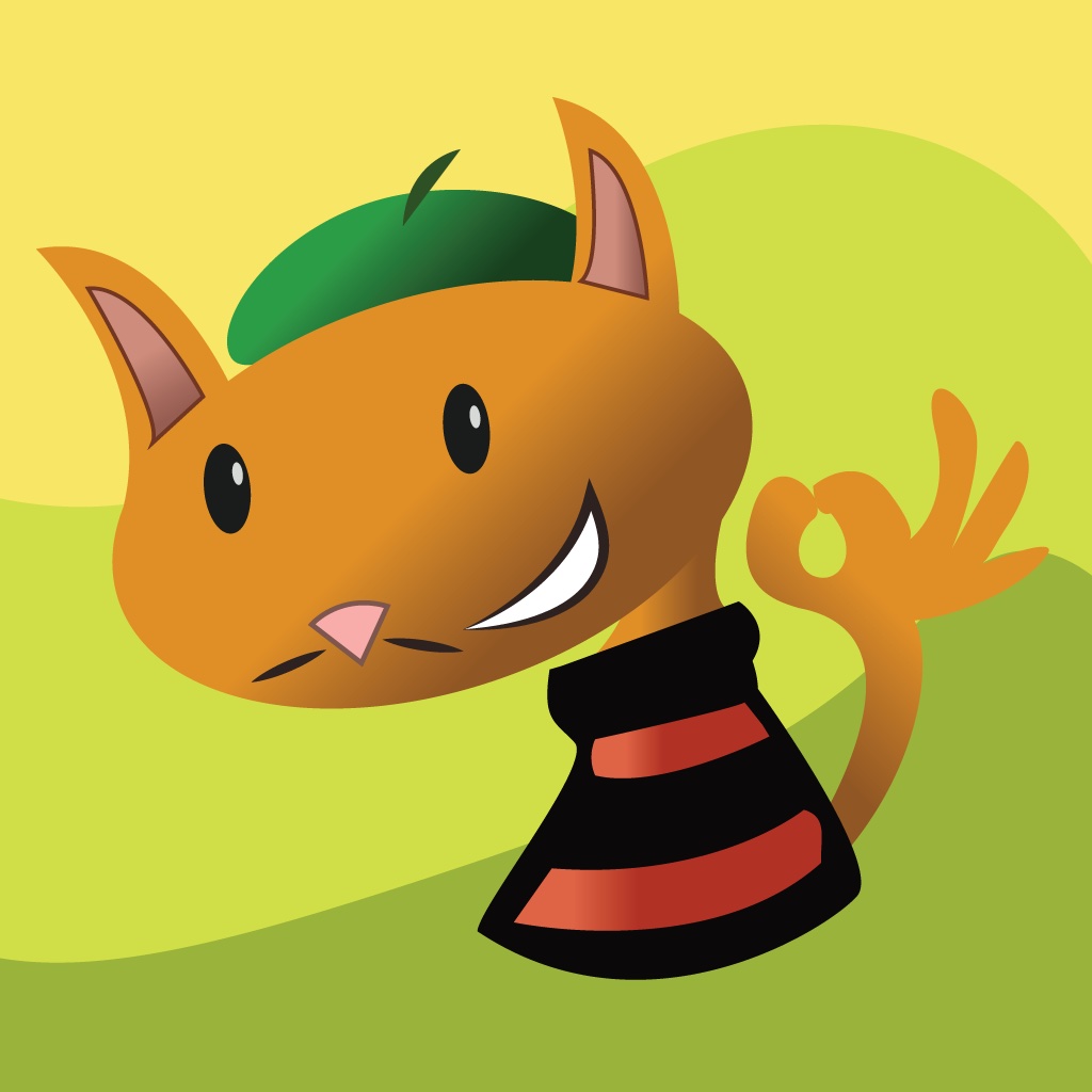 Banana Cat - Learn A Language Deluxe for iPad icon