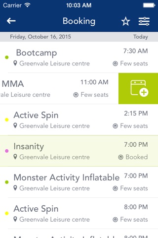 Active Classes at Greenvale Leisure Centre, M/Felt screenshot 3