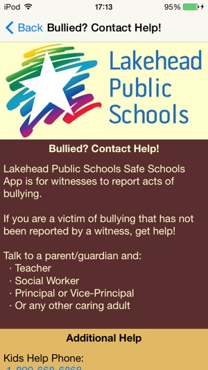 Safe Schools - Lakehead Public Schools(圖4)-速報App