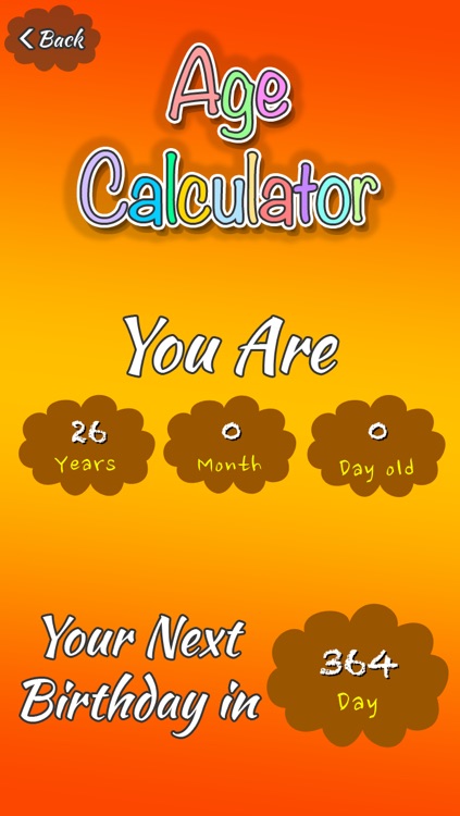 Easy Age Calculator Free screenshot-3