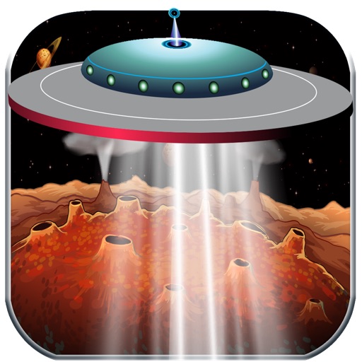 Bouncy UFO Madness - Space Collecting Star Challenge Icon
