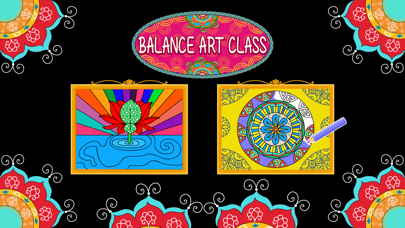 How to cancel & delete Balance Art Class: Coloring Book For Teens and Kids with Relaxing Sounds from iphone & ipad 1