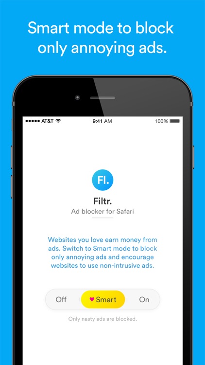 Filtr - Ad blocker for Safari