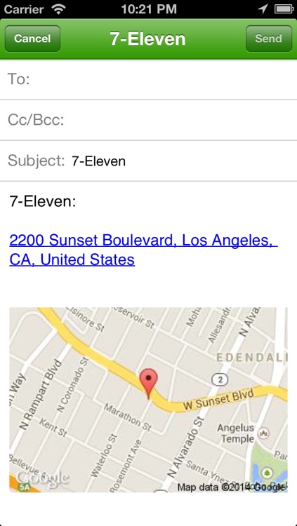 Location Manager Pro - Save, Share, Route, and Map all of your Favorite Locations! screenshot-4