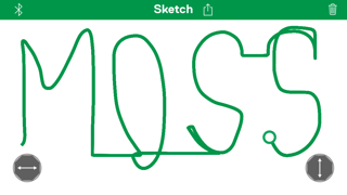 How to cancel & delete MOSS Sketch from iphone & ipad 1