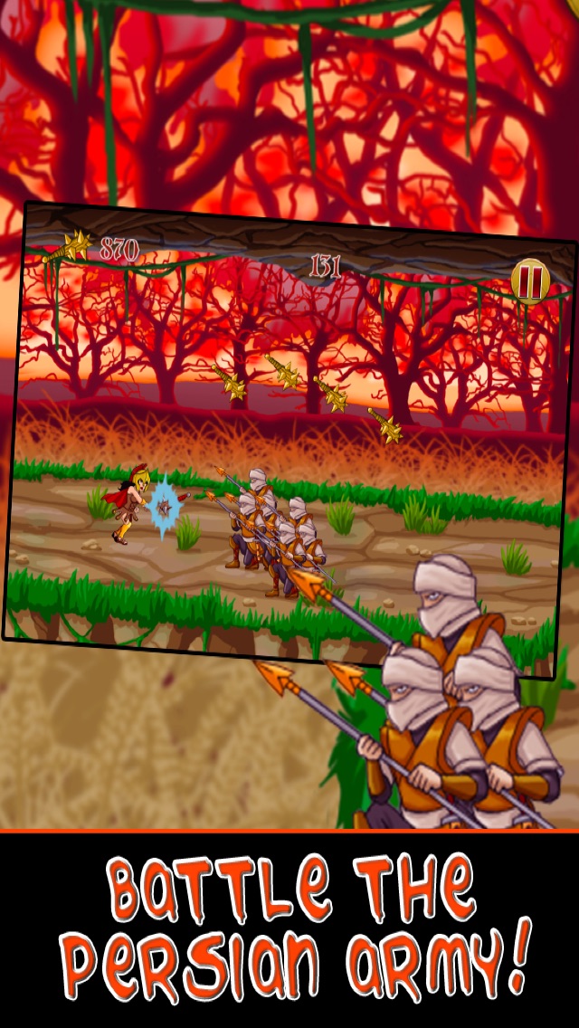 SPARTAN WAR RUN : BATTLE OF THE IMMORTAL WARRIOR EMPIRE - FREE FOR IPHONE AND IPAD EDITION 1.0 IOS