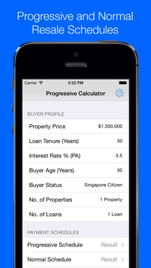 Progressive Payment Calculator