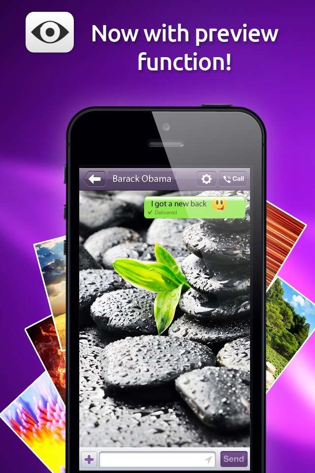Wallpapers and Backgrounds for Viber & WhatsApp screenshot 2
