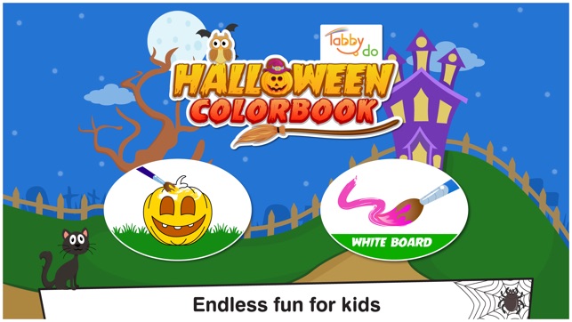 Halloween Colorbook Free by Tabbydo : Paint, Draw and Celebr(圖1)-速報App