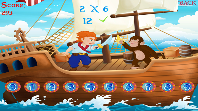 Learn Times Tables - Pirate Sword Fight (school version)(圖2)-速報App