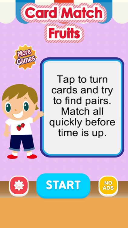 Card Match Fruits