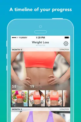 Game screenshot Pushh - keep track of your fitness selfies apk