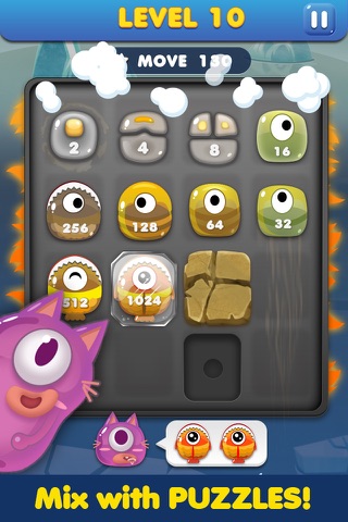 Monster BBQ 2048 screenshot 3