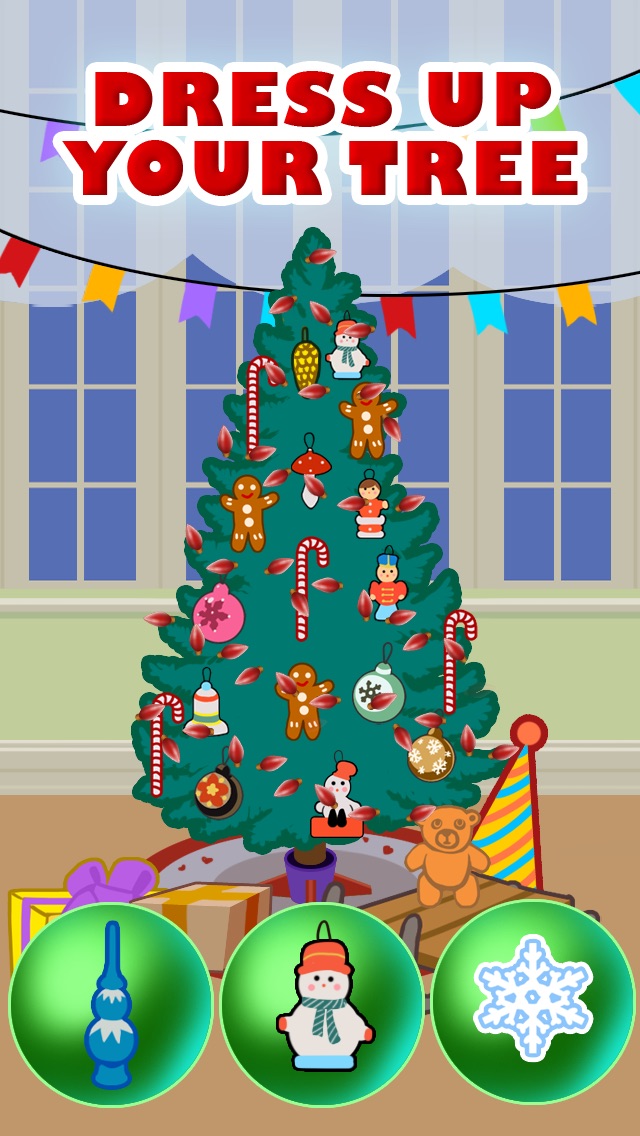 XMAS / CHRISTMAS TREE DRESSING UP GAME FOR KIDS 1.1 IOS GAME GIẢI TRÍ XMAS / CHRISTMAS TREE DRESSING UP GAME FOR KIDS 1.1 IOS