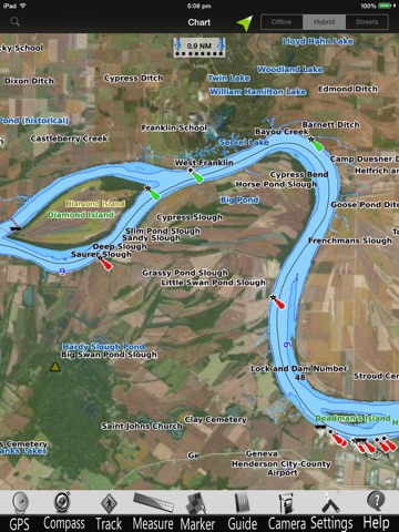 US Rivers Nautical Charts Pro screenshot 3