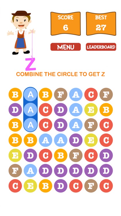 Spinny Circle Get Z - Letters Mania screenshot-3