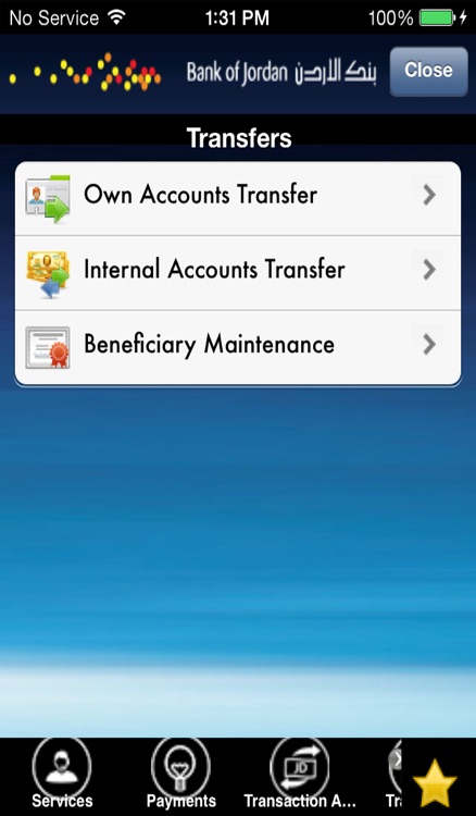 Bank Of Jordan Mobile Banking screenshot-4