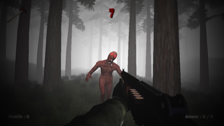 Scary horror apocalypse masacre : Undead zombie hunter survival mission in dark nightmare forest of terror