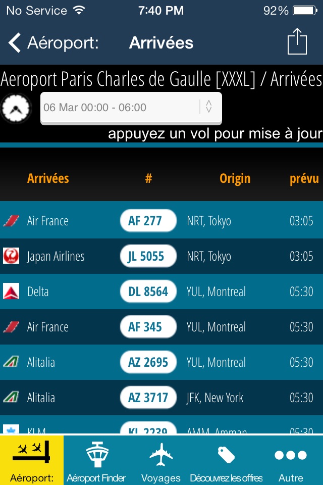Paris Airport CDG Info + Radar screenshot 3