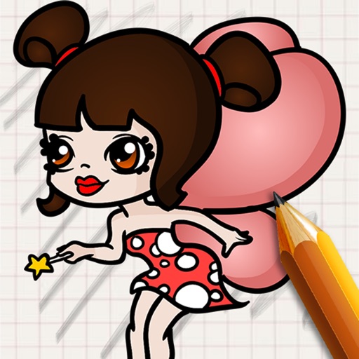 Let's Draw Pixies And Fairies iOS App