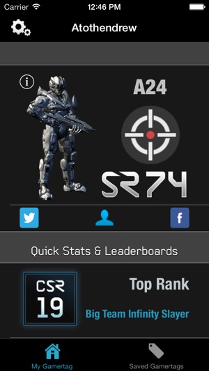 Infinity: Stat Tracker for Halo 4(圖1)-速報App