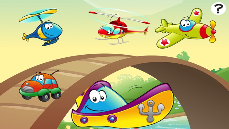 A Game of Cars and Vehicles for Children Age 2-5: Learn for Pre-school & Kindergarten