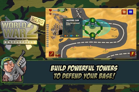WW2 TD Battlefield Heroes screenshot 4