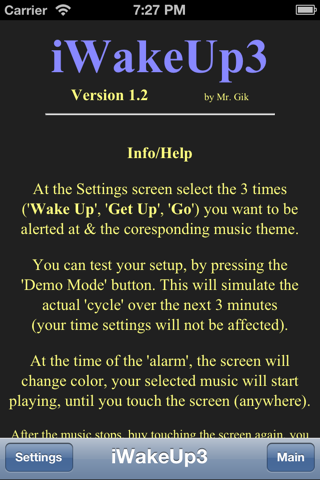 iWakeUp3 screenshot 4