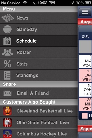 Cleveland Baseball Live screenshot 2