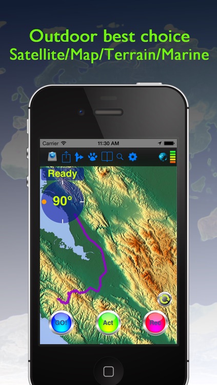 Global Navigator Pro - Best outdoor offline map and navigation