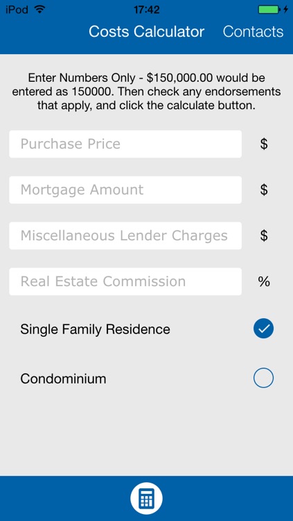 losing Cost Calculator Florida by First Title Trust LLC