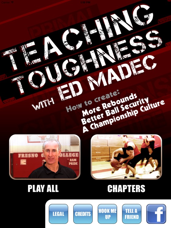 Teaching Toughness: Championship Ball Security & Rebounding Drills - With Coach Ed Madec - Full Court Basketball Training Instruction - XL